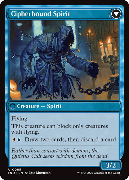 Soulcipher Board // Cipherbound Spirit [85] [Innistrad Remastered] [Non-Foil]