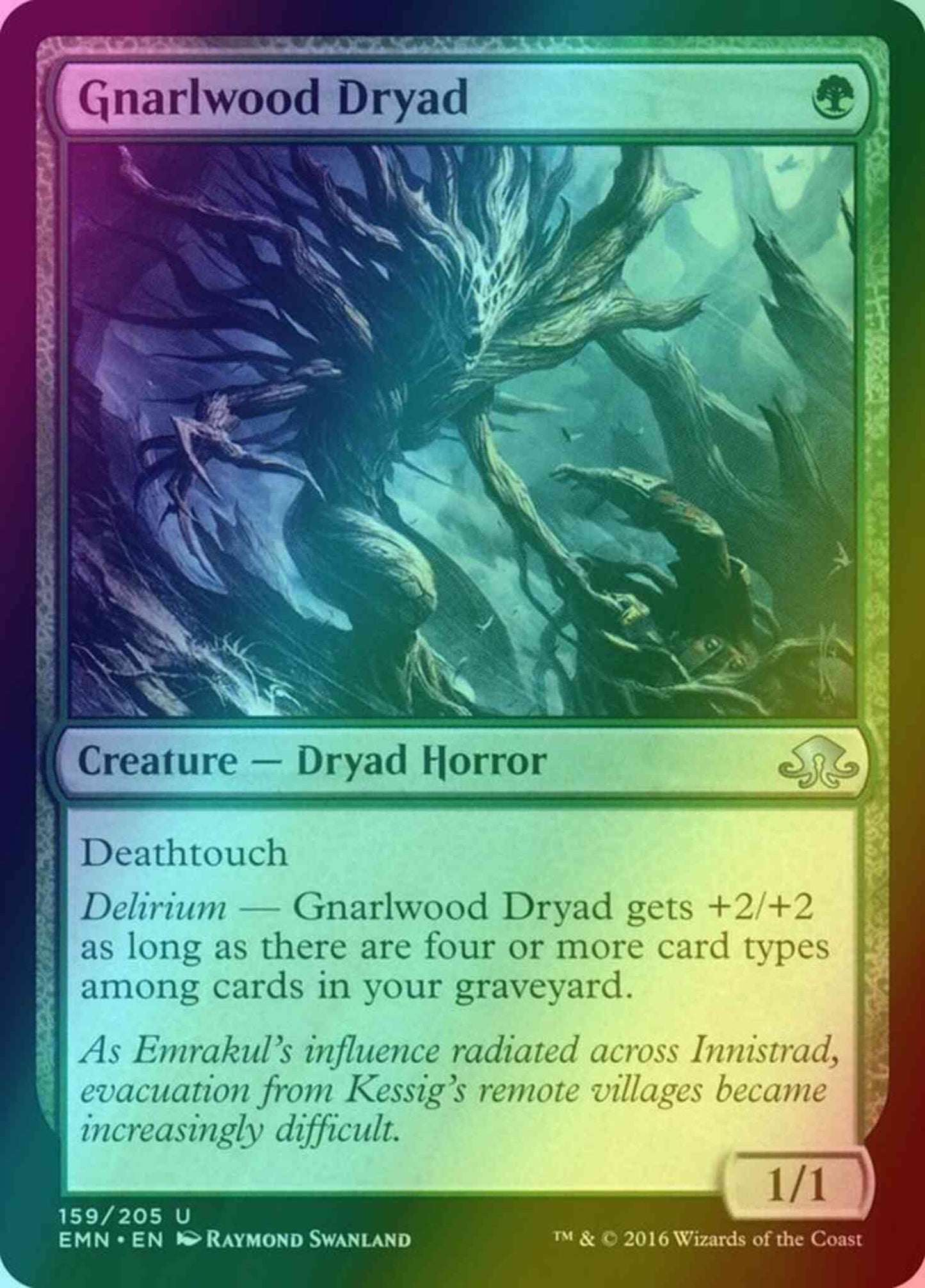 Gnarlwood Dryad [159] [Eldritch Moon] [Foil]