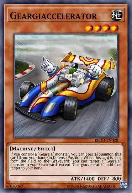 Geargiaccelerator - REDU-EN028 - Common - 1st Edition