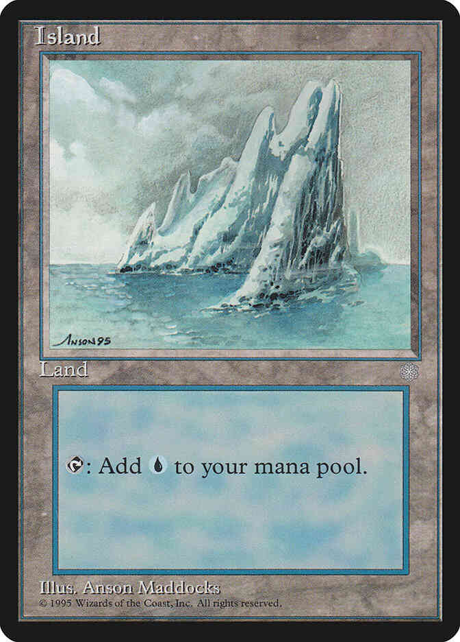 Island [368] [No Flora] [Ice Age] [Non-Foil]