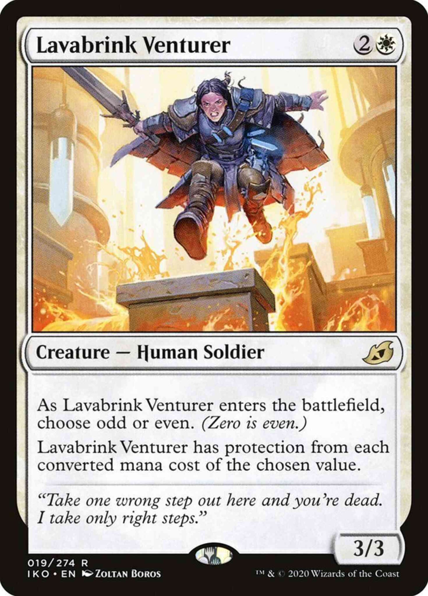 Lavabrink Venturer [19] [Ikoria: Lair of Behemoths] [Non-Foil]