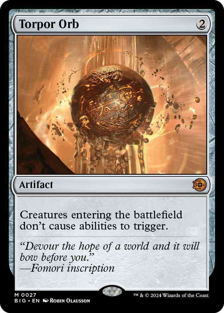 Torpor Orb [27] [The Big Score] [Non-Foil]