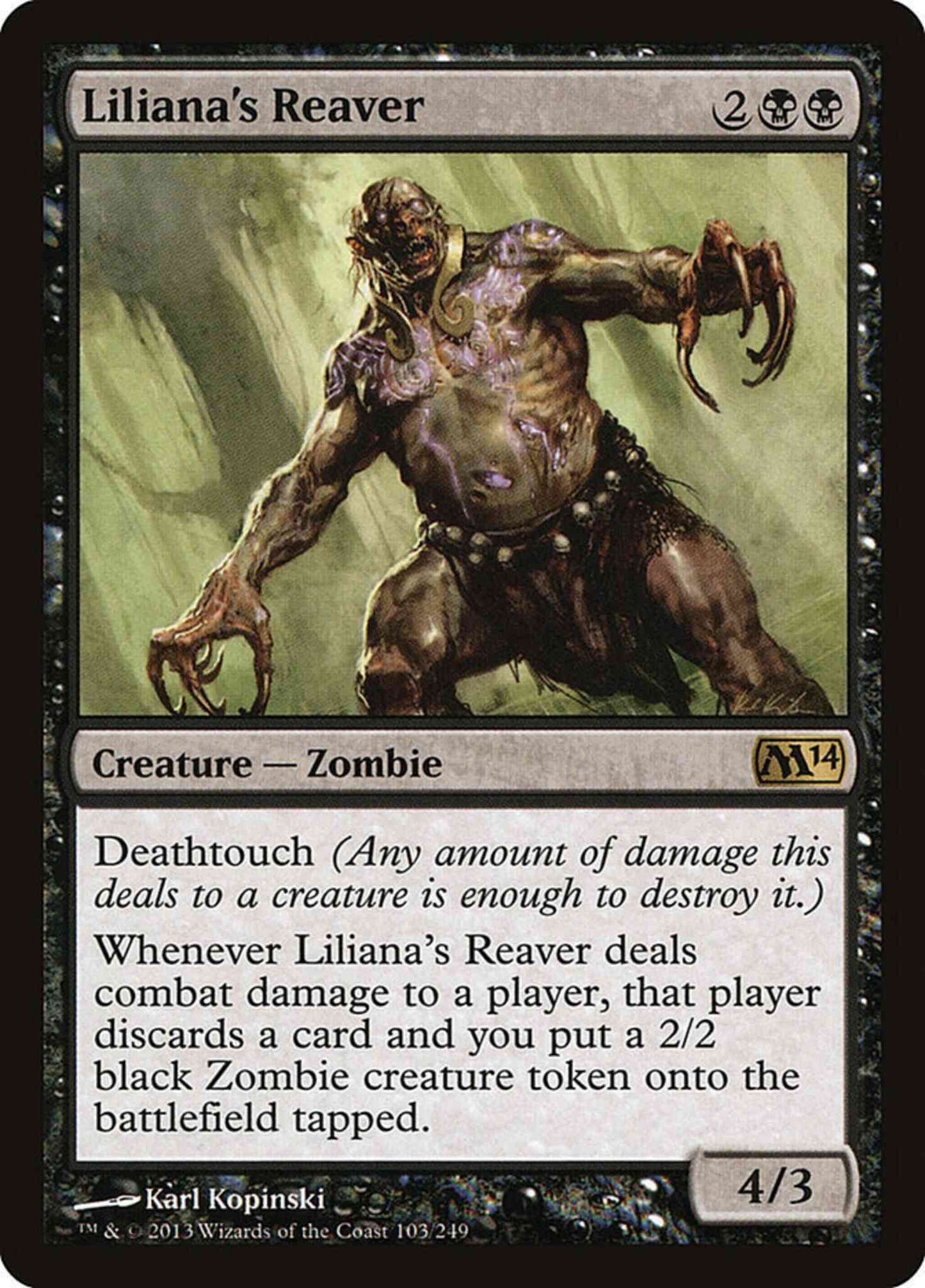 Liliana's Reaver [103] [Magic 2014] [Non-Foil]