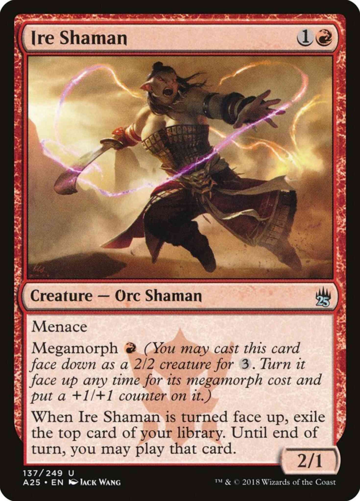 Ire Shaman [137] [Masters 25] [Non-Foil]