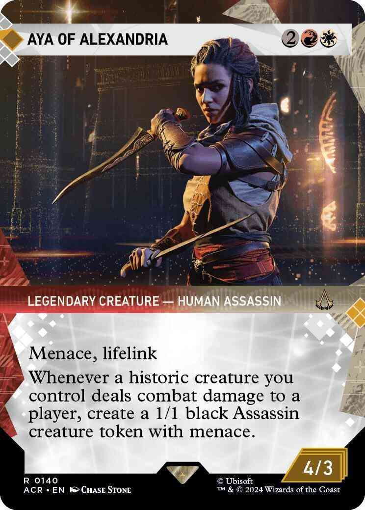 Aya of Alexandria [140] [Memory Corridor Showcase] [Assassin's Creed] [Non-Foil]