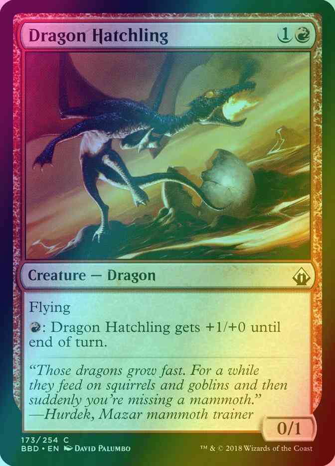 Dragon Hatchling [173] [Battlebond] [Foil]