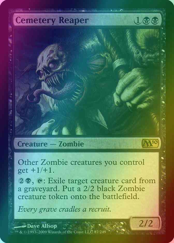 Cemetery Reaper [87] [Magic 2010] [Foil]
