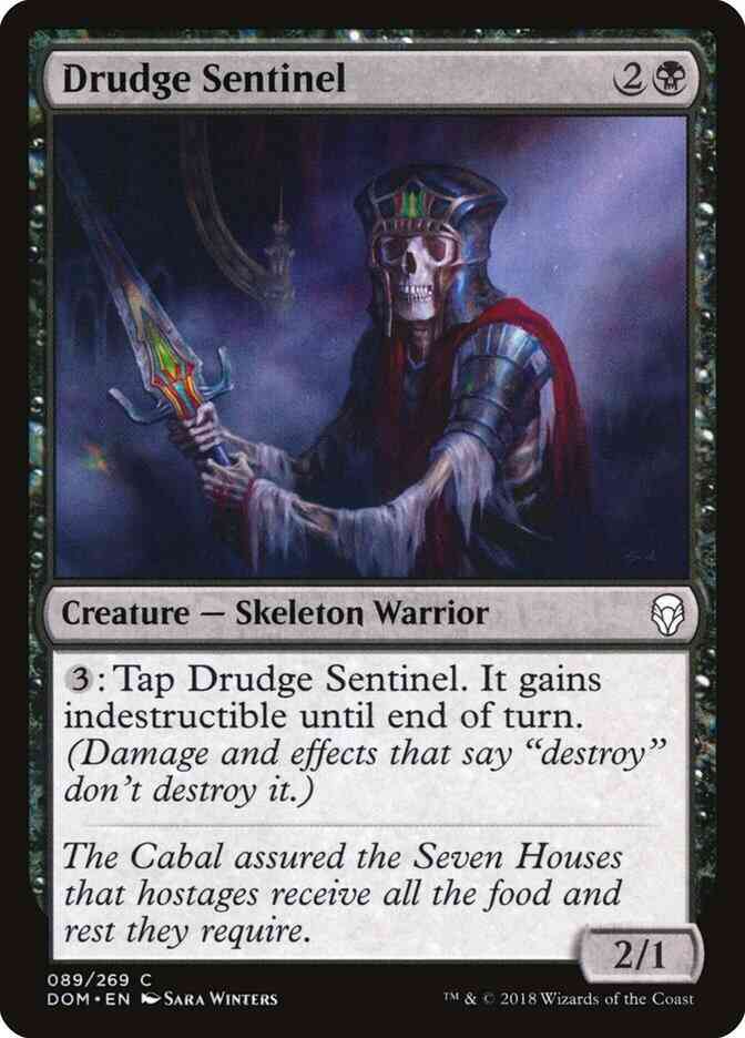 Drudge Sentinel [89] [Dominaria] [Non-Foil]