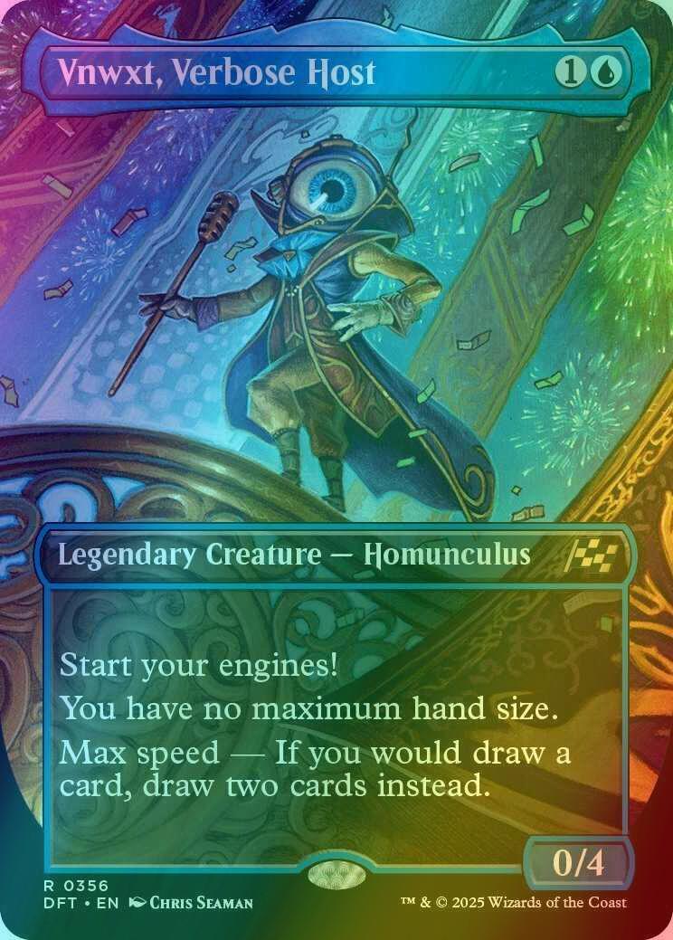 Vnwxt, Verbose Host [356] [Borderless] [Aetherdrift] [Foil]