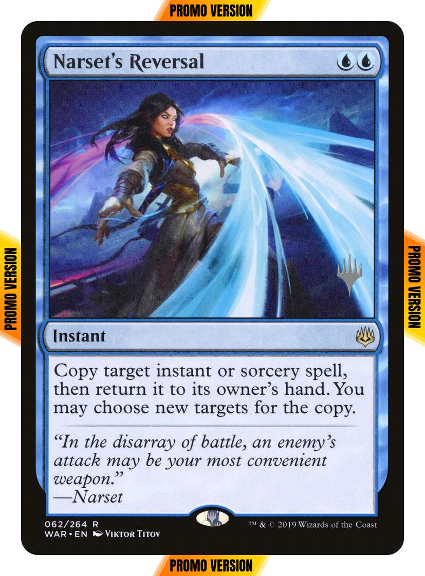 Narset's Reversal [Promo Pack] [62p] [War of the Spark Promos] [Non-Foil]