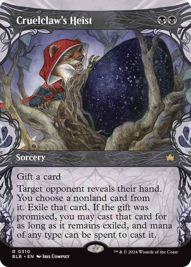 Cruelclaw's Heist [310] [Woodland Showcase] [Bloomburrow] [Non-Foil]