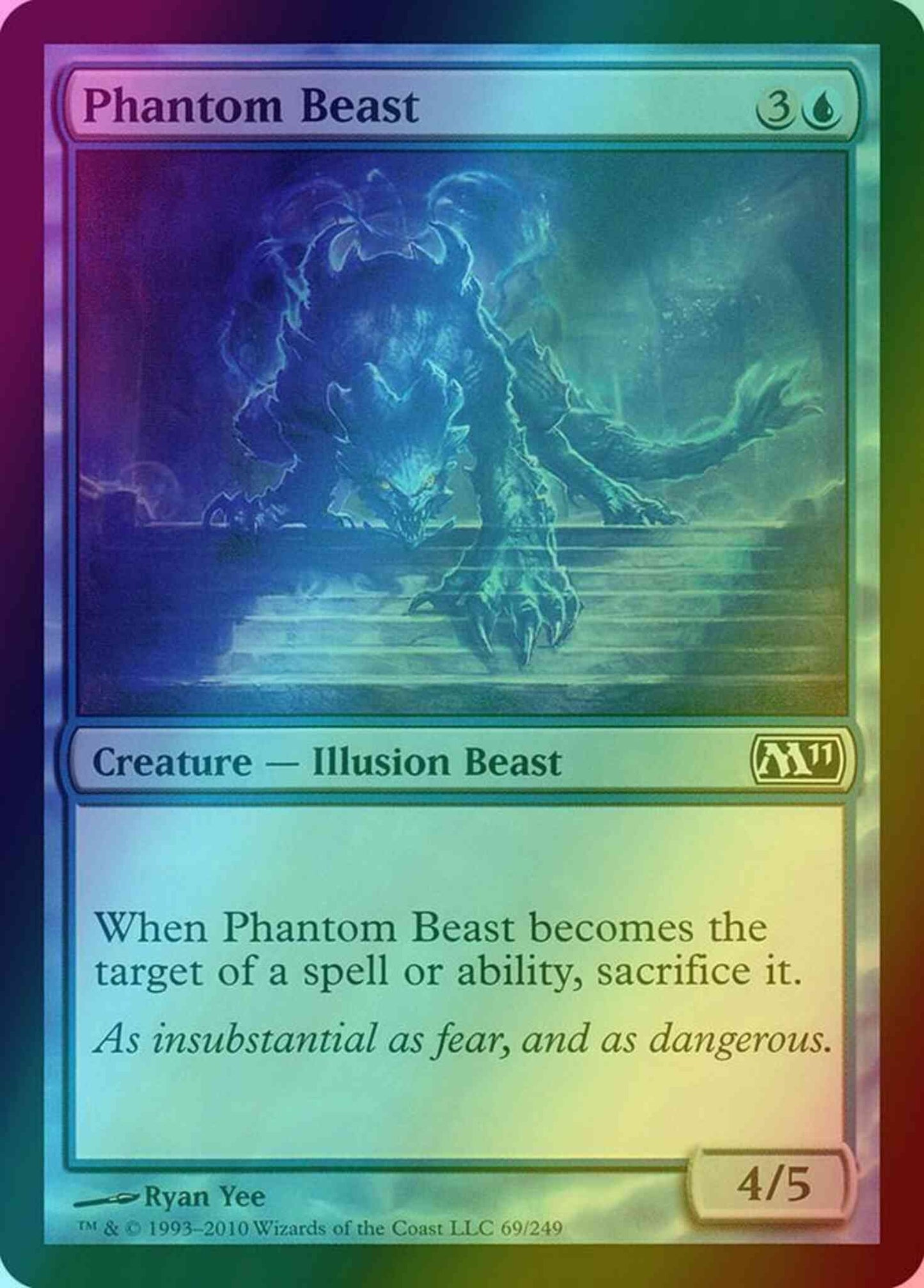 Phantom Beast [69] [Magic 2011] [Foil]