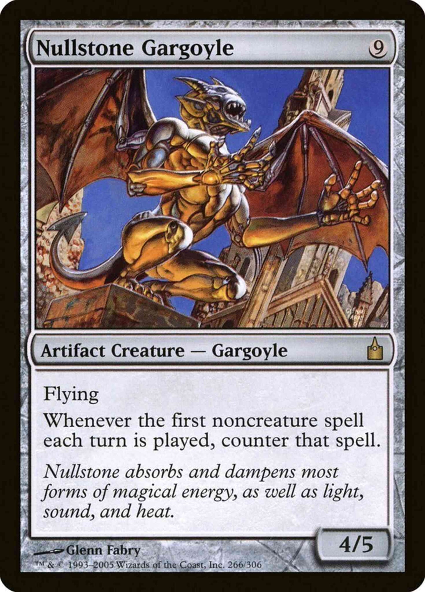 Nullstone Gargoyle [266] [Ravnica City Of Guilds] [Non-Foil]