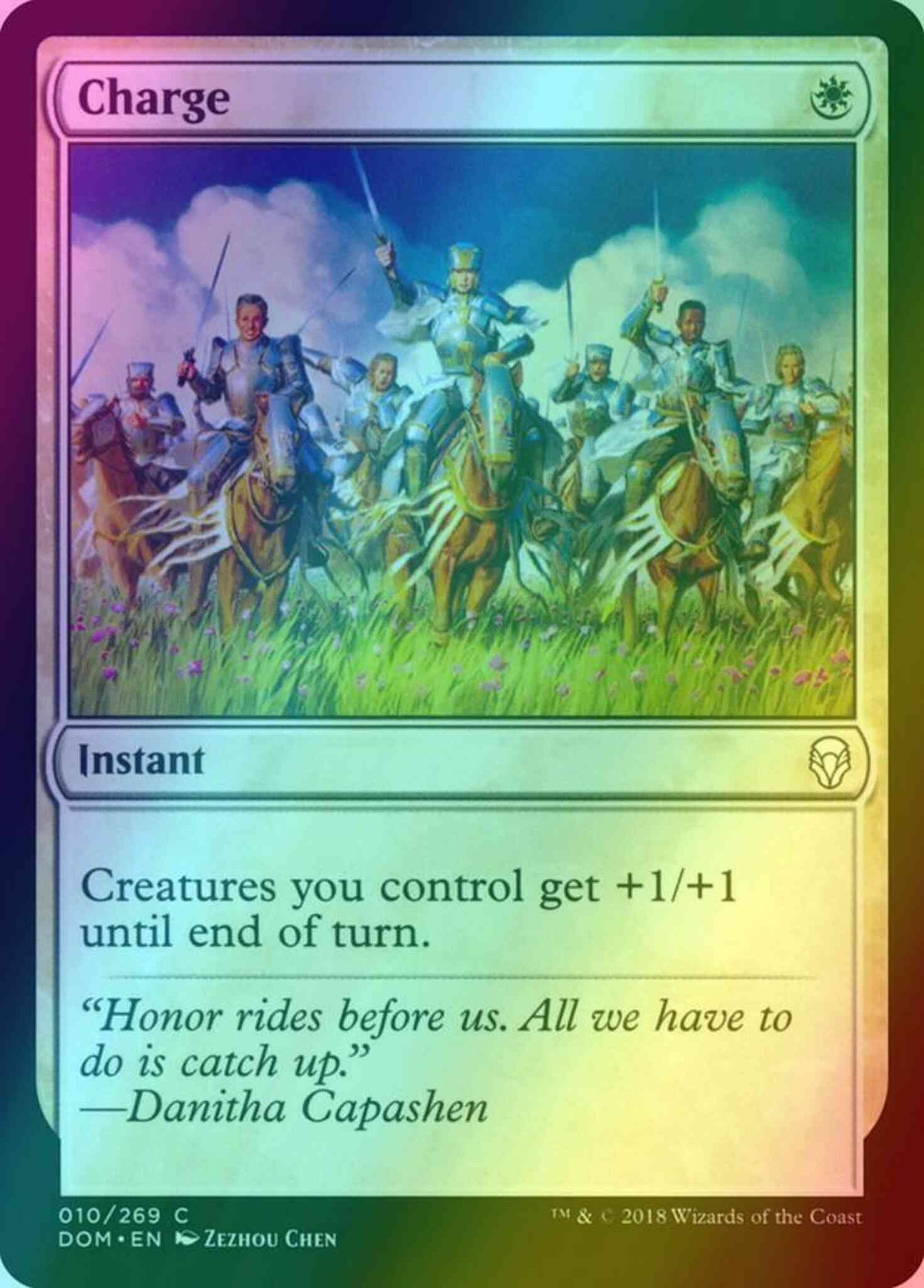 Charge [10] [Dominaria] [Foil]