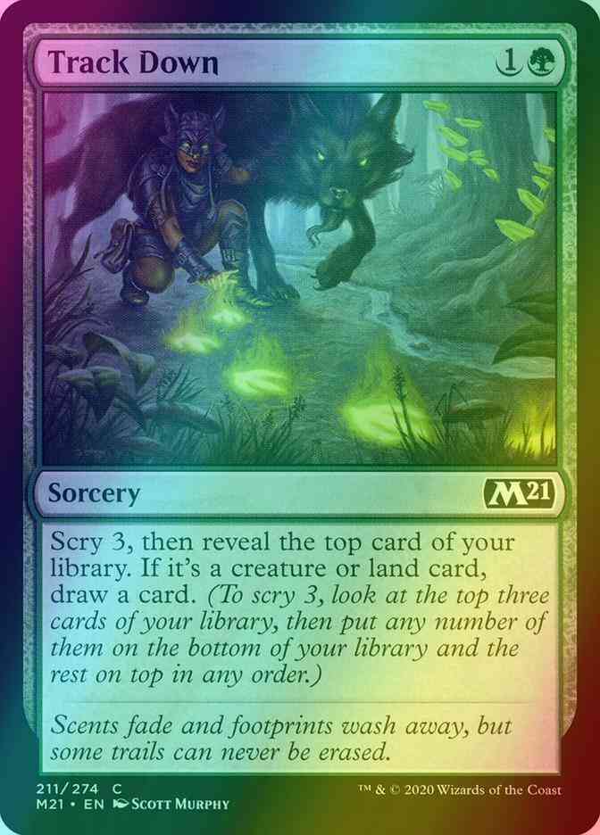 Track Down [211] [Core Set 2021] [Foil]