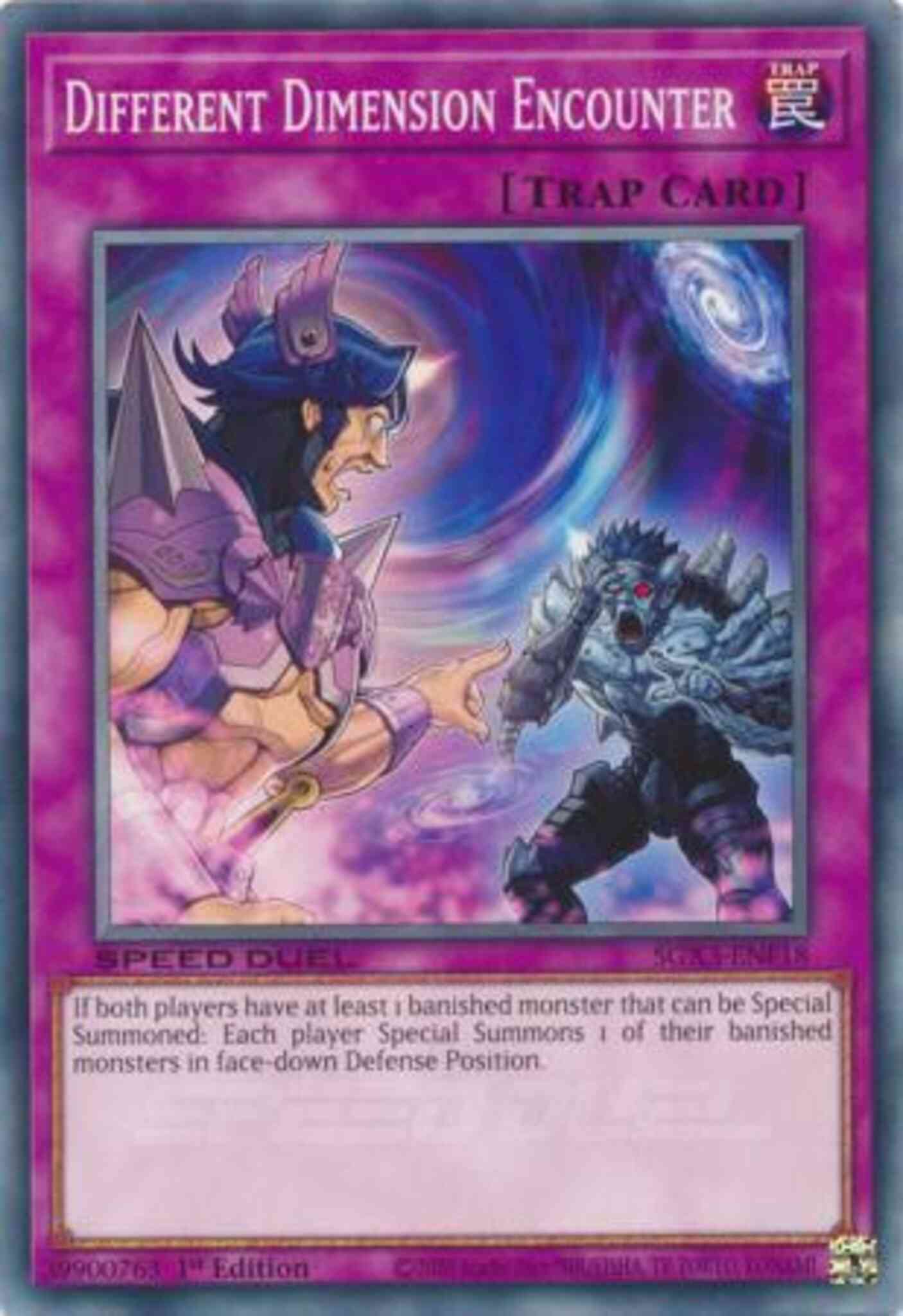 Different Dimension Encounter - SGX3-ENF18 - Common - 1st Edition