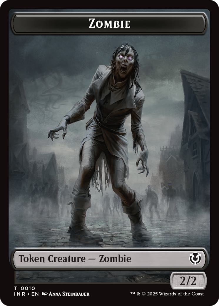 Blood Token (21) // Zombie Token (10) [Innistrad Remastered: Tokens] [Foil]