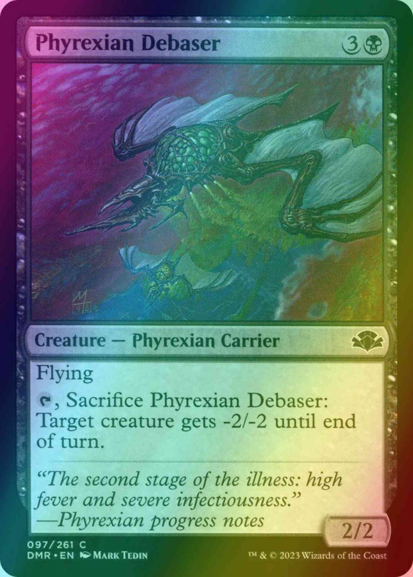 Phyrexian Debaser [97] [Dominaria Remastered] [Foil]