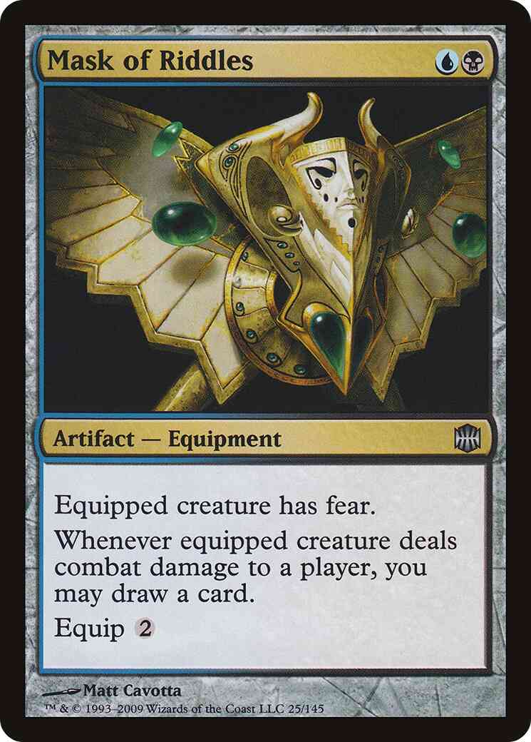 Mask of Riddles [25] [Alara Reborn] [Non-Foil]