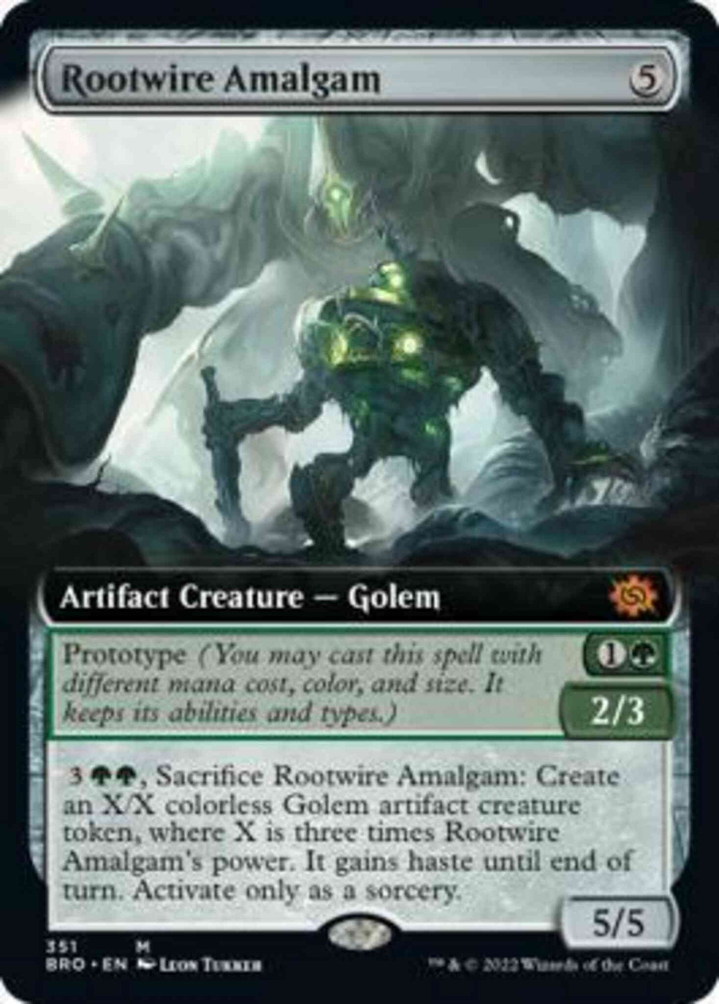 Rootwire Amalgam [351] [Extended Art] [The Brothers' War] [Non-Foil]
