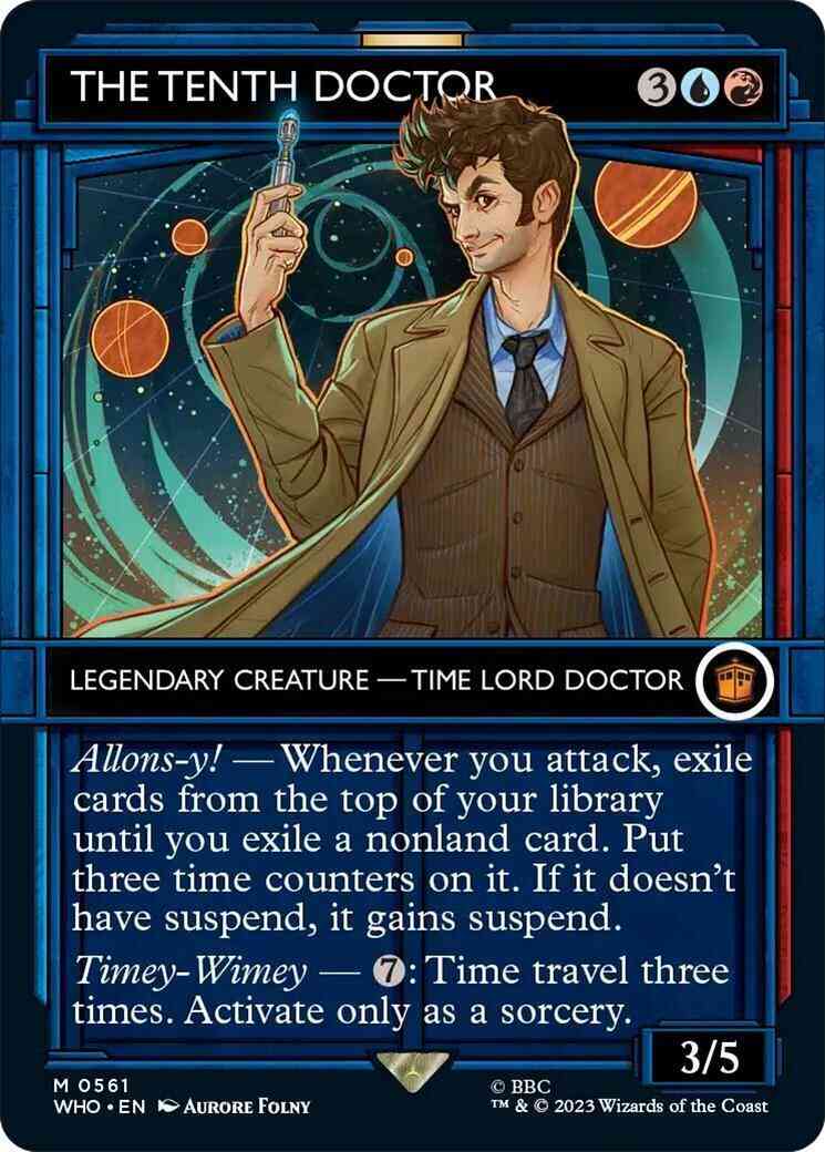The Tenth Doctor [561] [TARDIS Showcase] [Universes Beyond: Doctor Who] [Non-Foil]