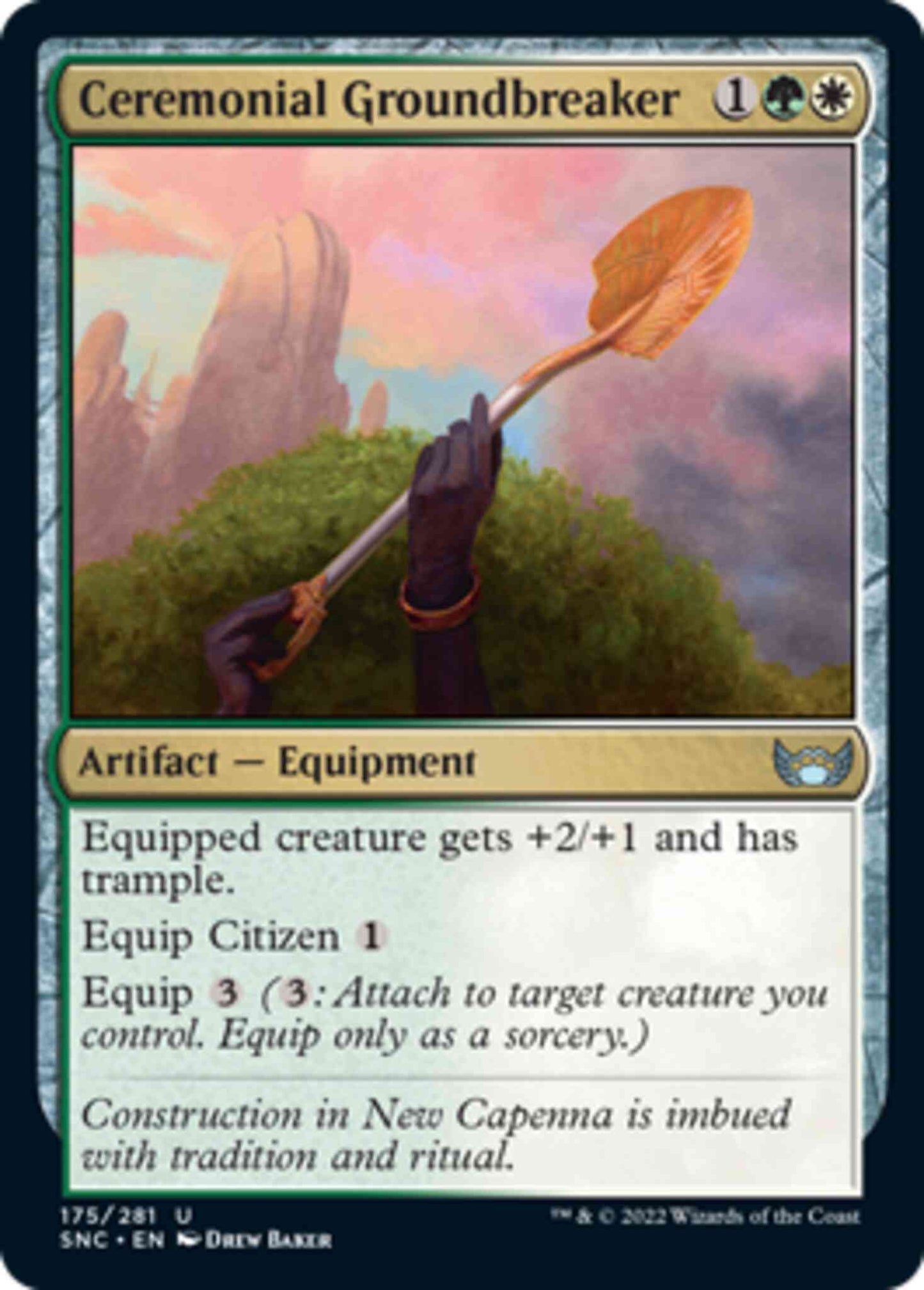 Ceremonial Groundbreaker [175] [Streets of New Capenna] [Non-Foil]