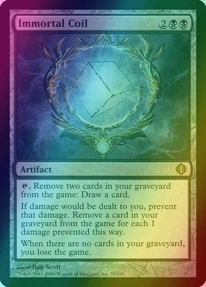 Immortal Coil [79] [Shards Of Alara] [Foil]