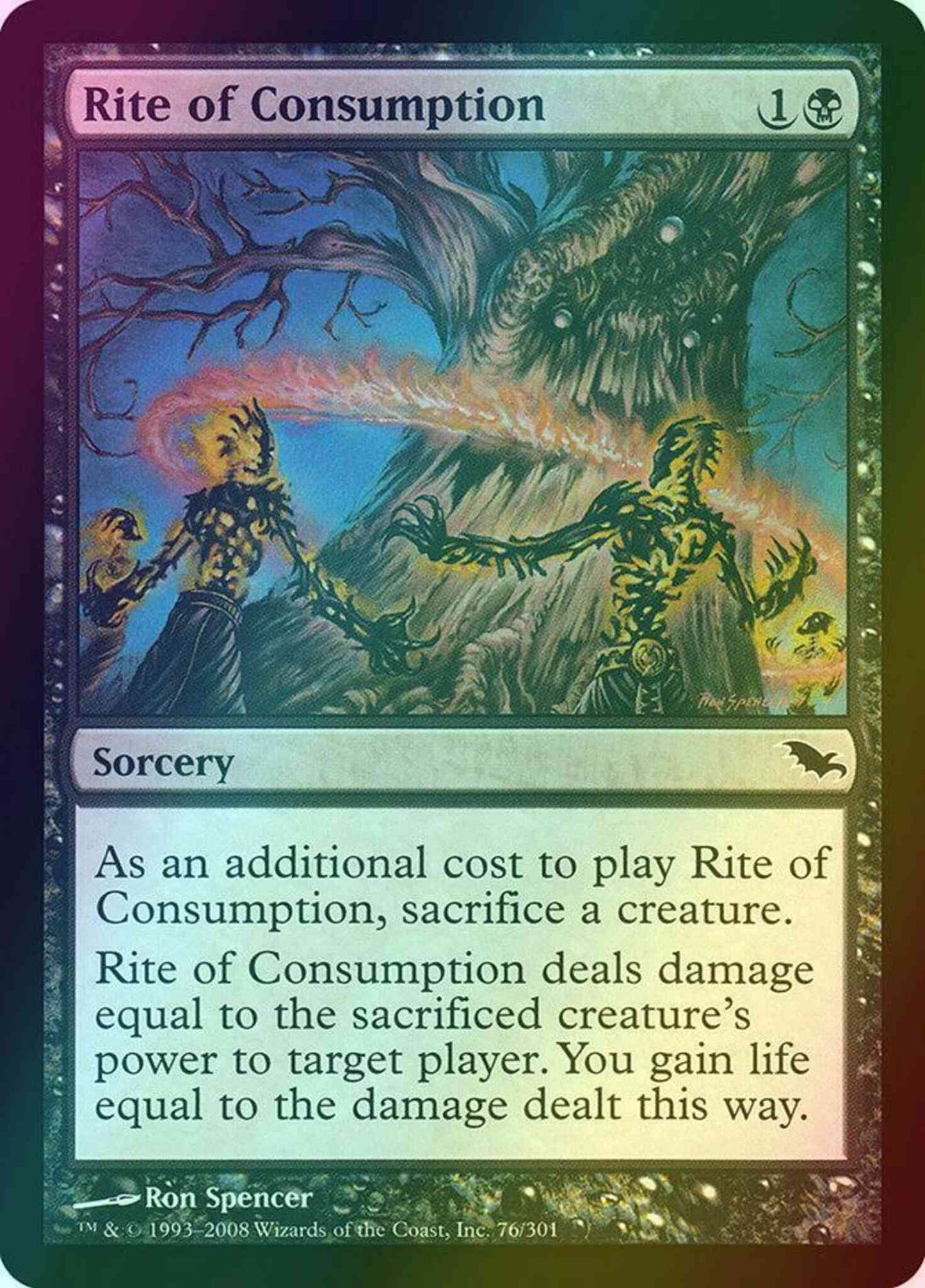 Rite of Consumption [76] [Shadowmoor] [Foil]