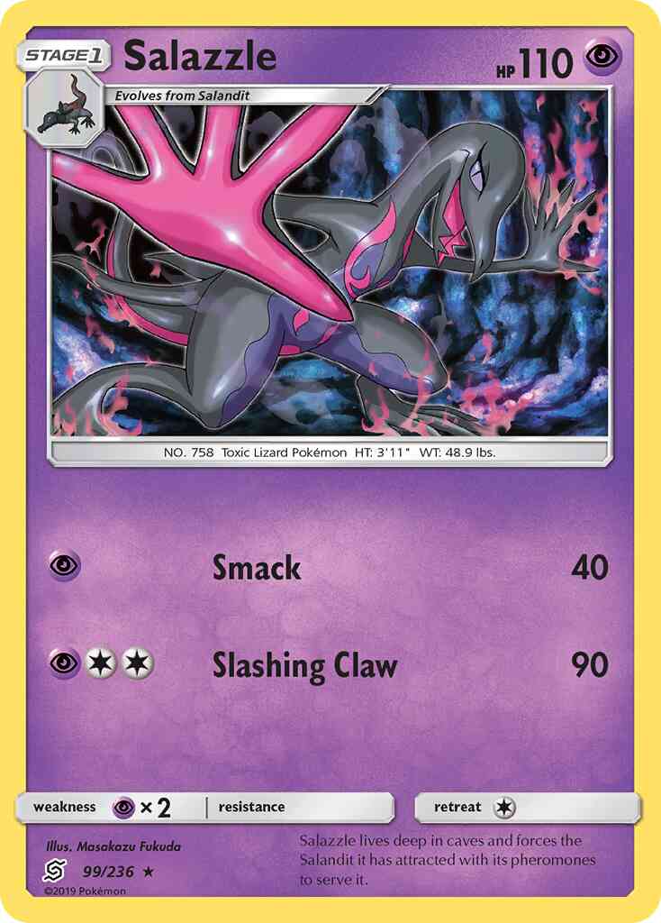 Salazzle - 99/236 - Rare [sm11-99] [Non-Holo]