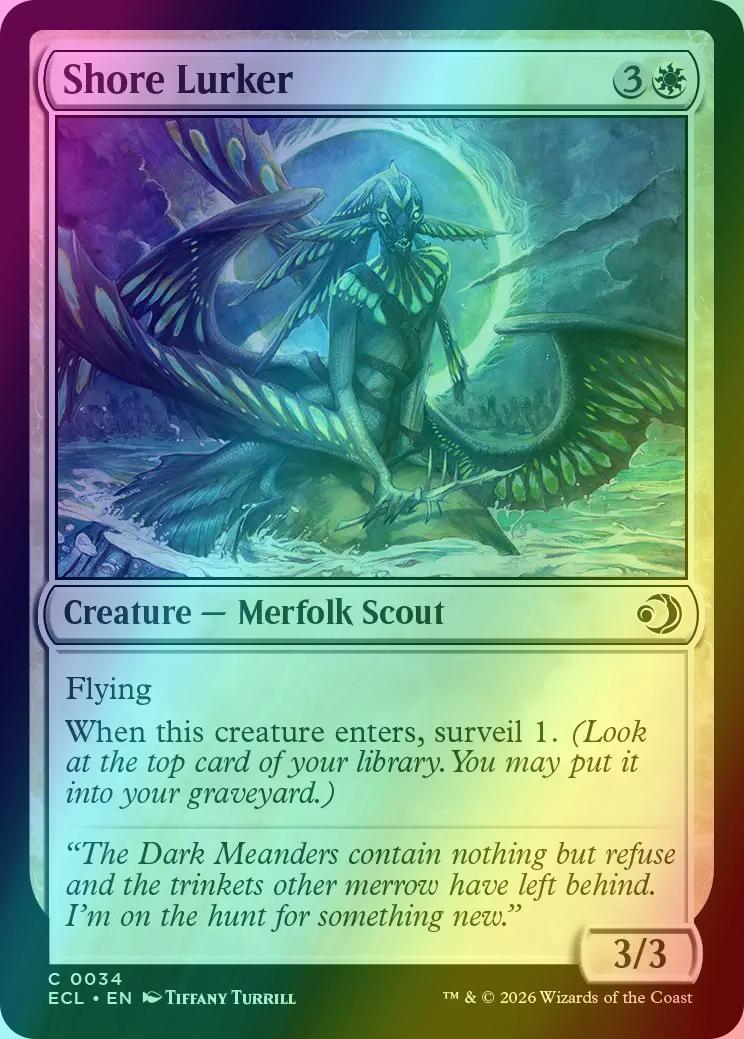 Shore Lurker [34] [Lorwyn Eclipsed] [Foil]