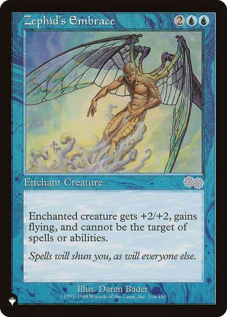 Zephid's Embrace [USG-114] [The List] [Non-Foil]
