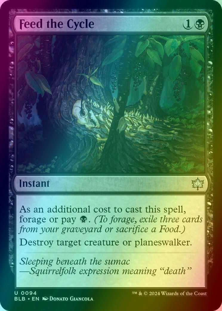 Feed the Cycle [94] [Bloomburrow] [Foil]