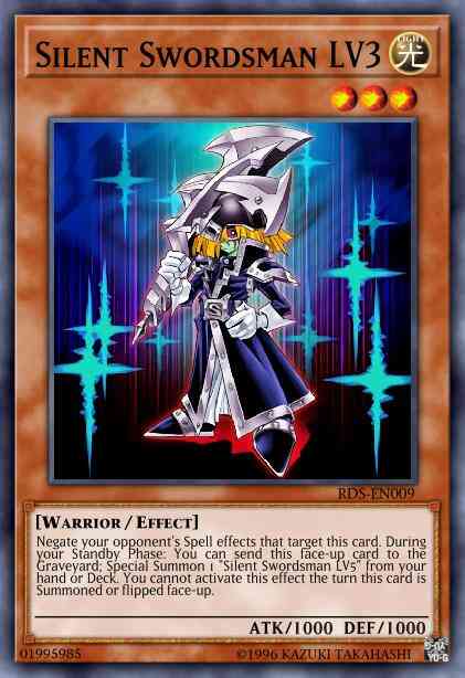 Silent Swordsman LV3 - YGLD-ENC08 - Common - Unlimited