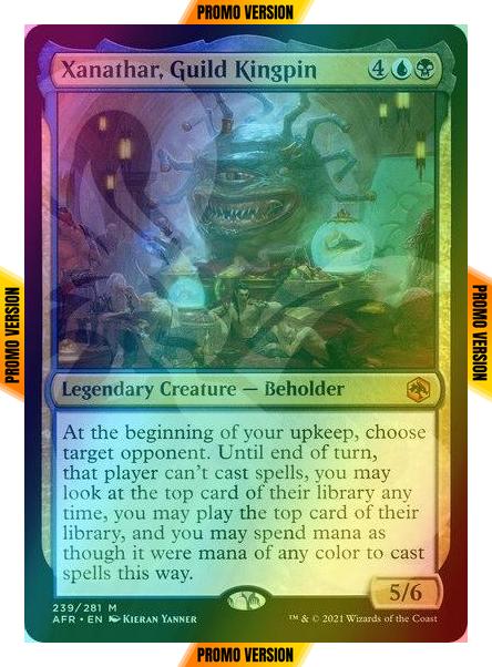 Xanathar, Guild Kingpin [239x] [Ampersand] [Adventures in the Forgotten Realms Promos] [Foil]