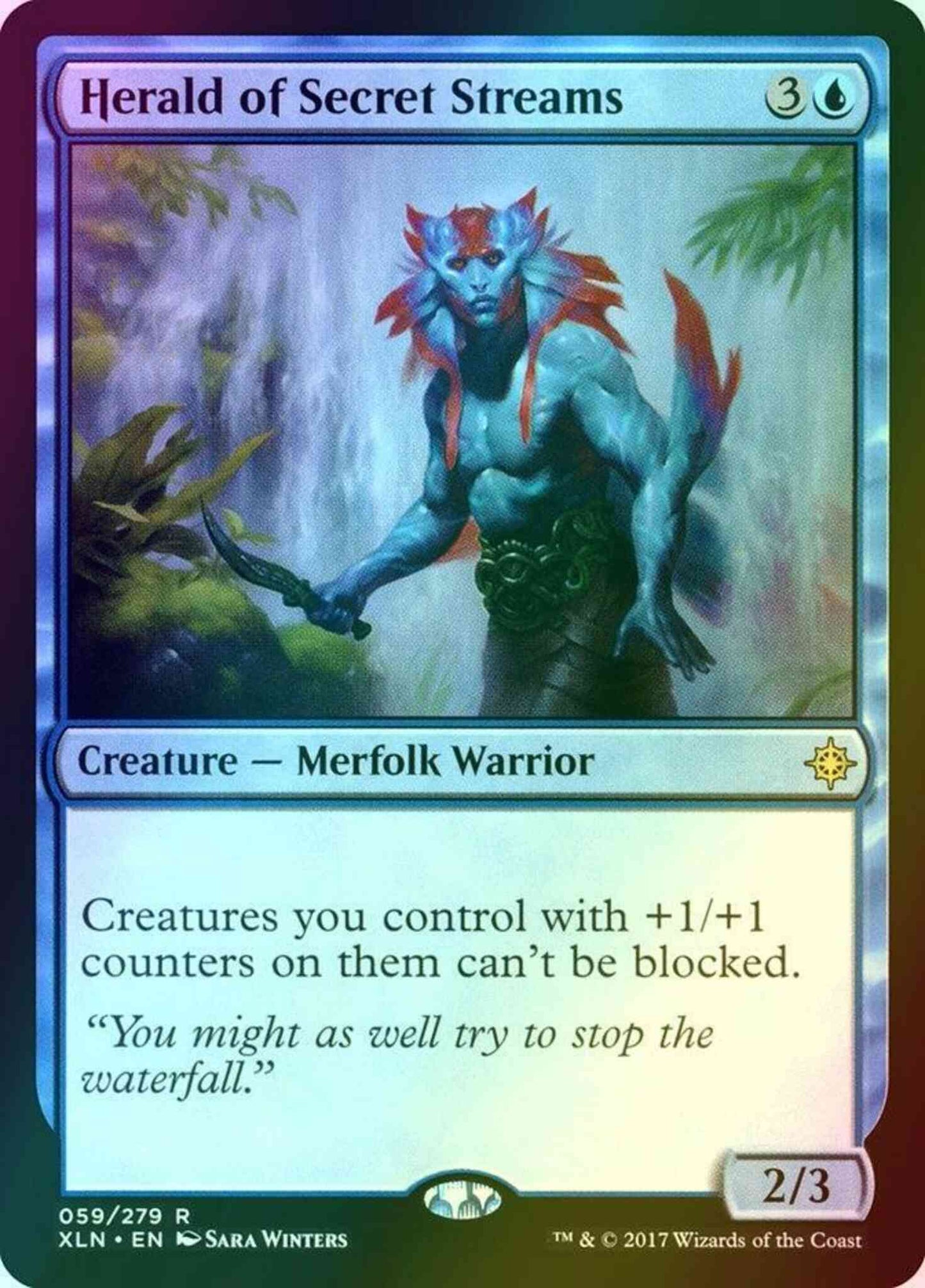Herald of Secret Streams [59] [Ixalan] [Foil]