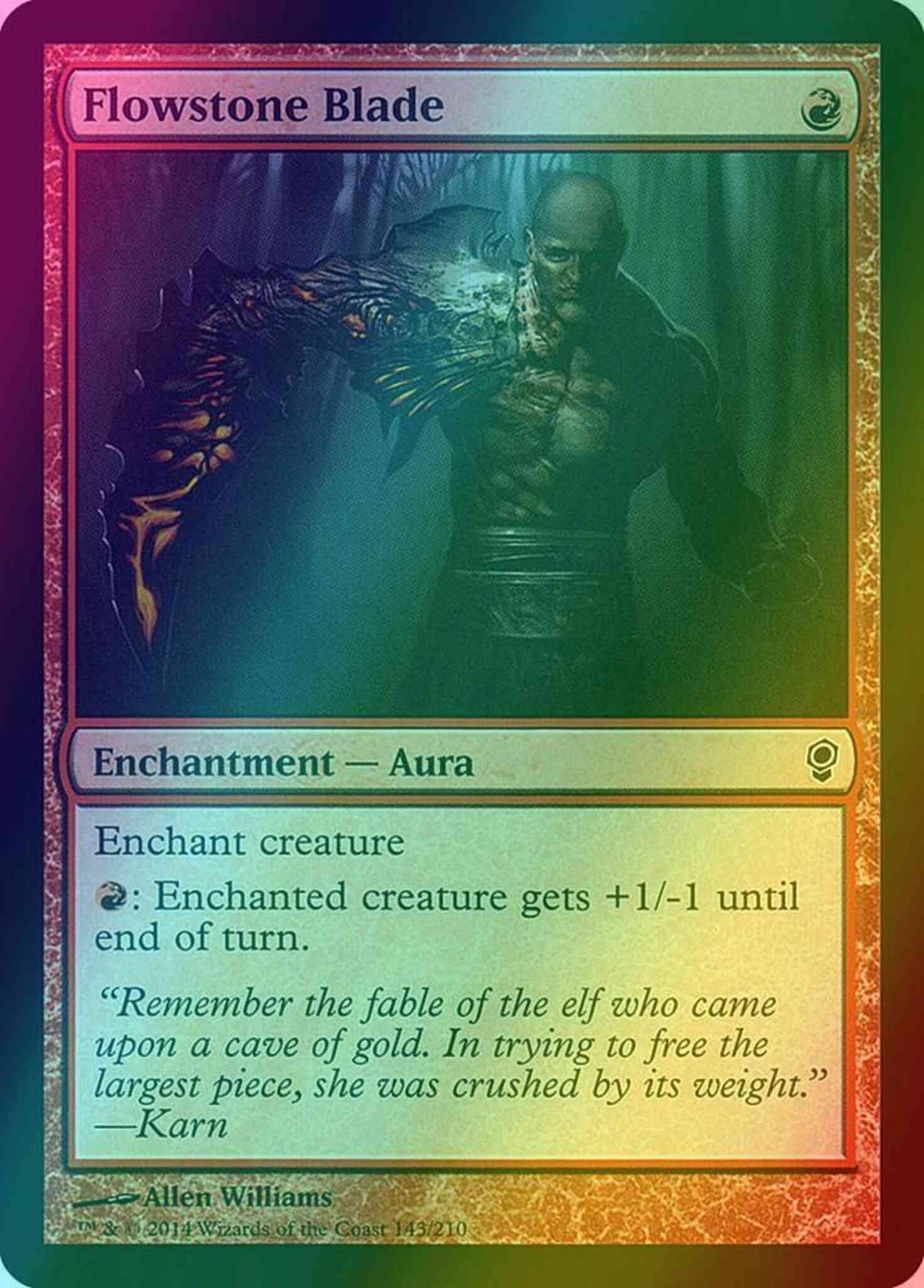 Flowstone Blade [143] [Conspiracy] [Foil]