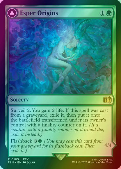 Esper Origins // Summon: Esper Maduin [185] [FINAL FANTASY] [Foil]