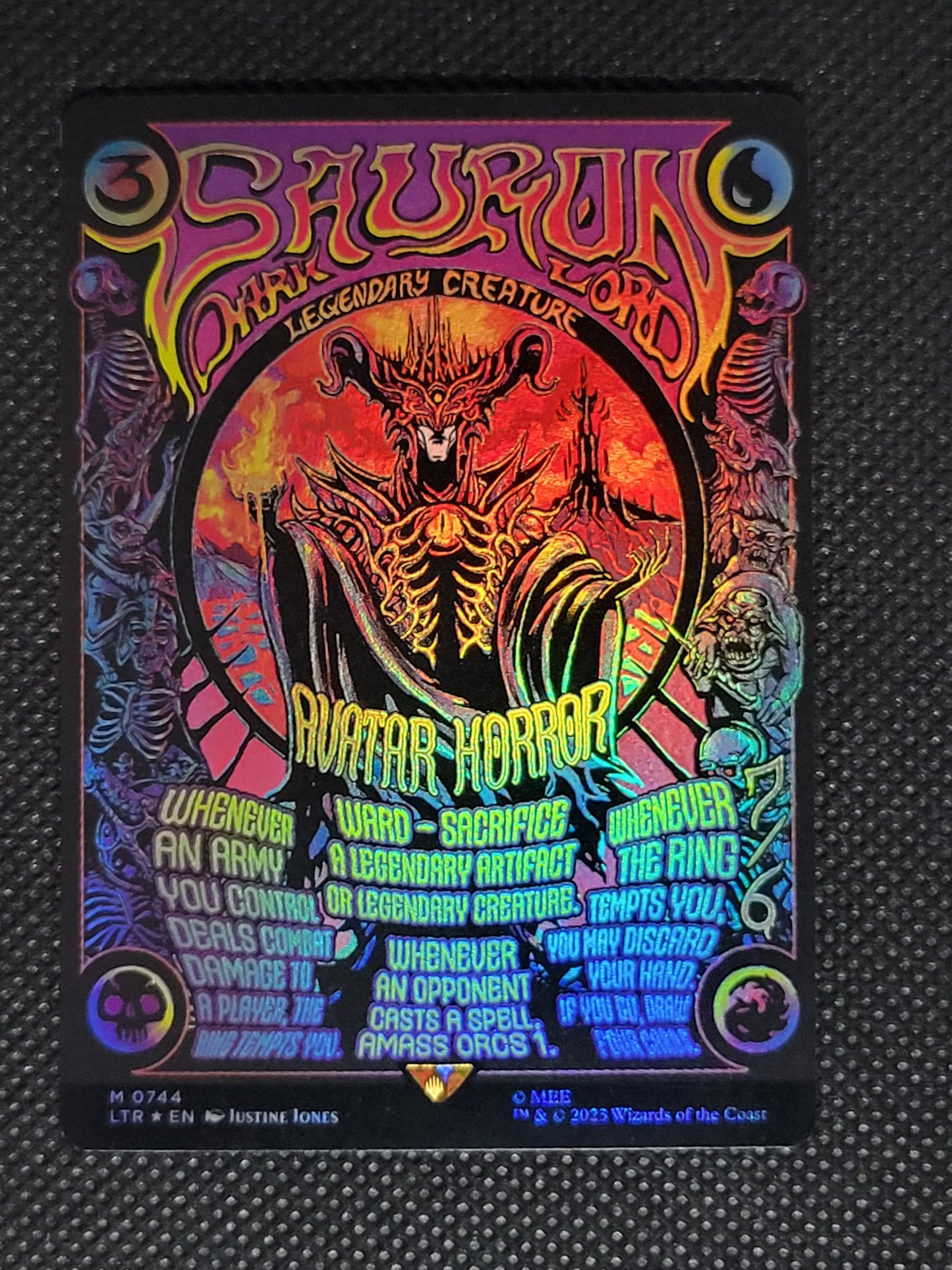 Sauron, the Dark Lord — Borderless|Poster|Foil — ID 18809