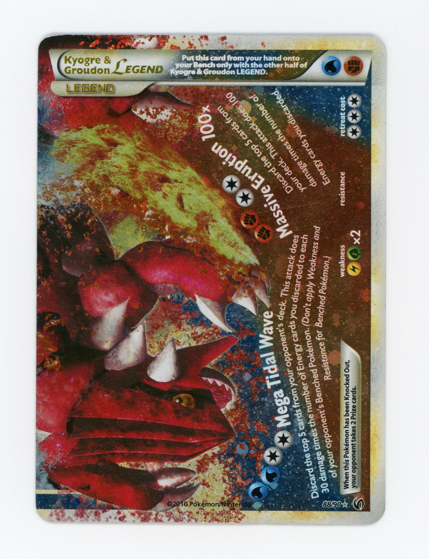Kyogre & Groudon LEGEND — Legend — ID 18547