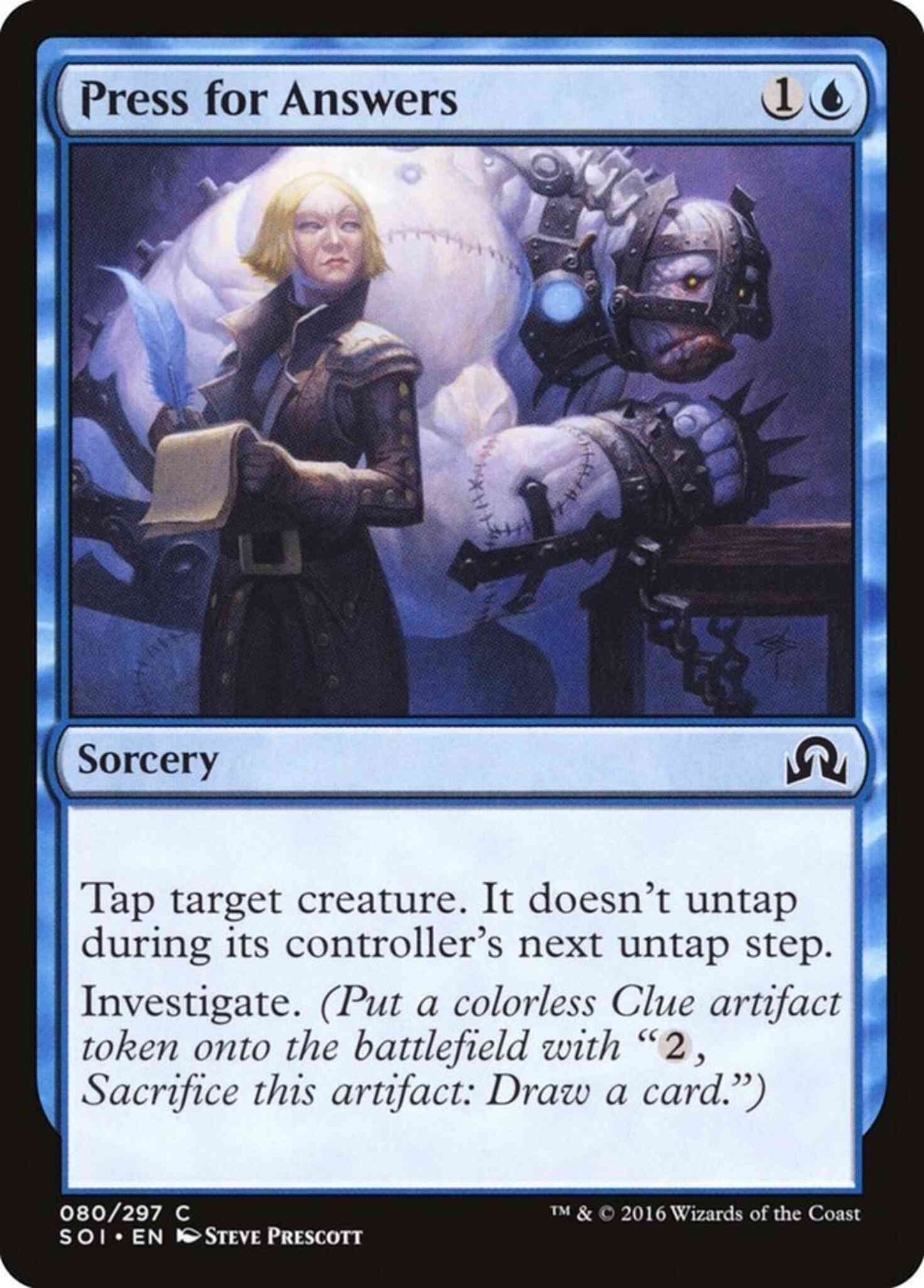 Press for Answers [80] [Shadows over Innistrad] [Non-Foil]