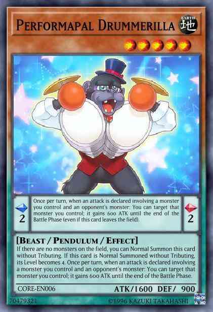 Performapal Drummerilla - YS16-EN011 - Common - 1st Edition