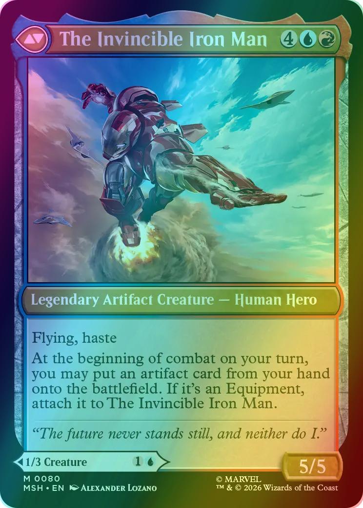 Tony Stark // The Invincible Iron Man [80] [Marvel Super Heroes] [Foil]