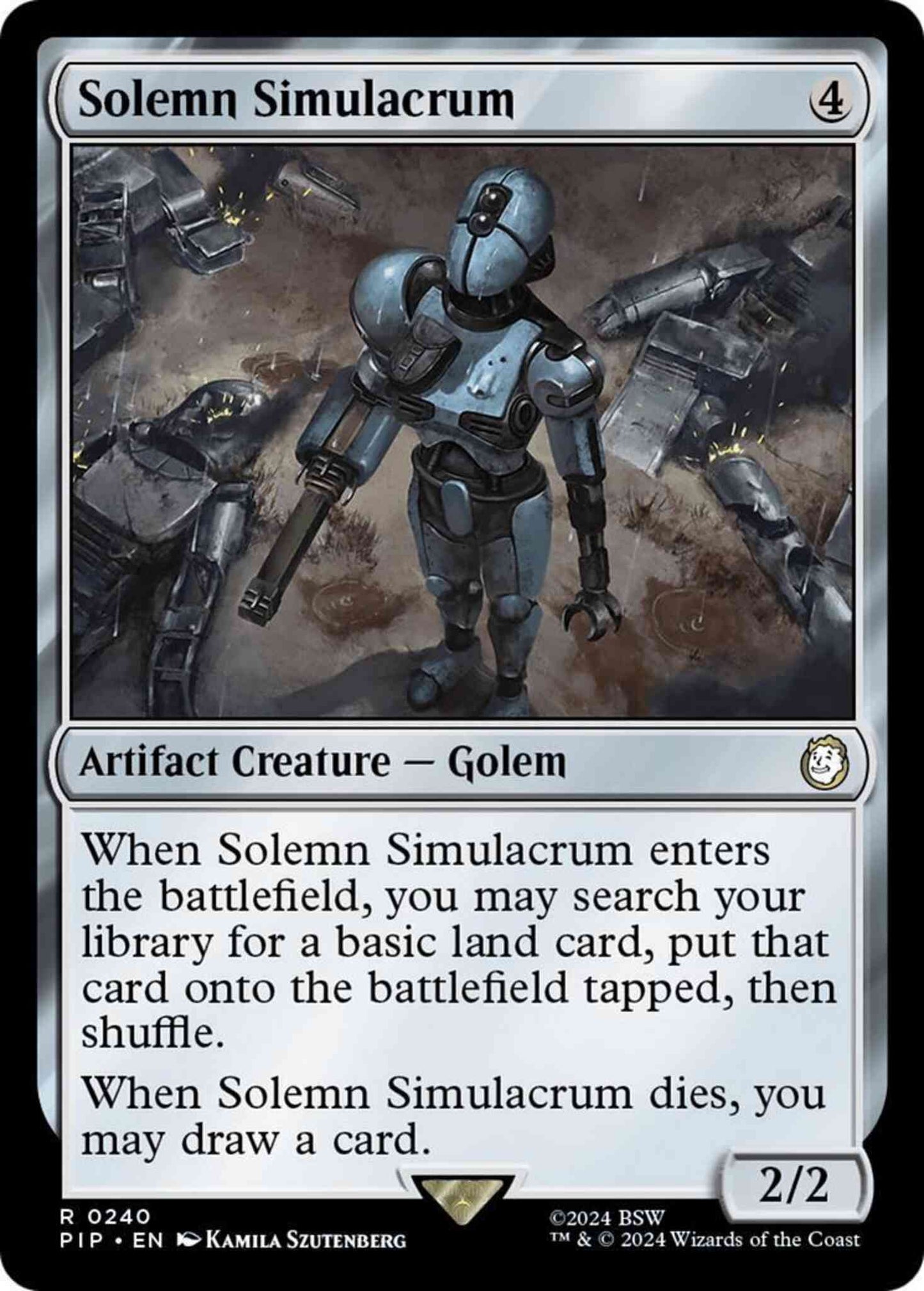 Solemn Simulacrum [240] [Fallout] [Non-Foil]