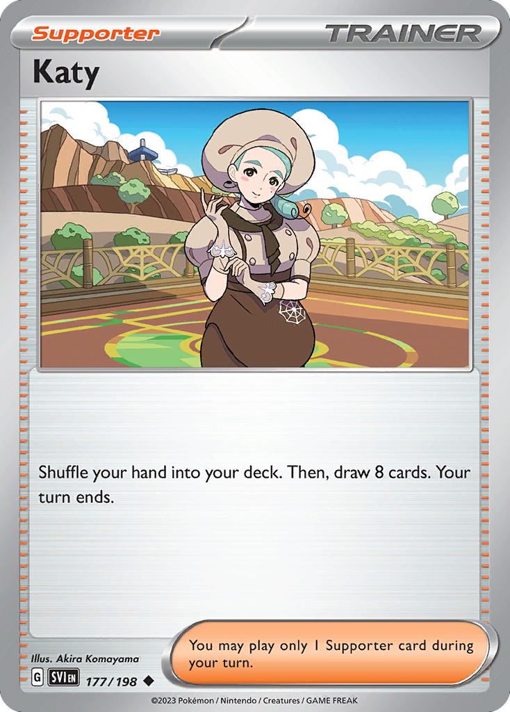Katy - 177/198 - Uncommon [sv01-177] [Non-Holo]