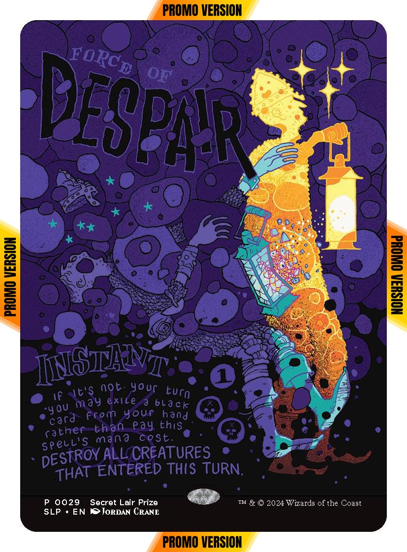 Force of Despair [0029] [Borderless] [Secret Lair Promo] [Non-Foil]