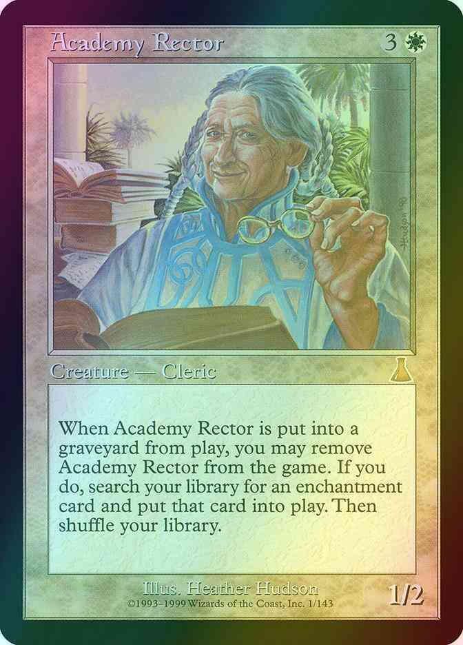 Academy Rector [1] [Urza's Destiny] [Foil]
