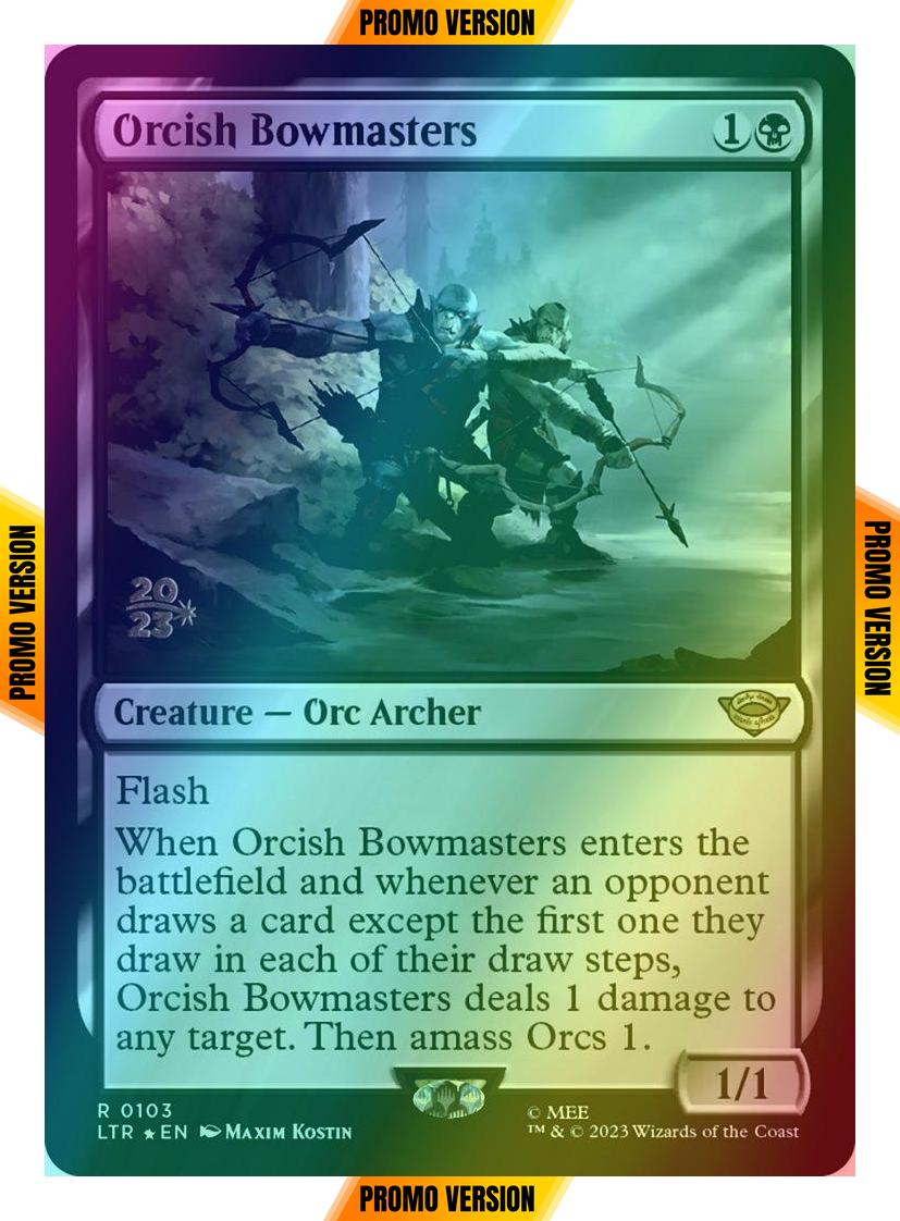 Orcish Bowmasters [103s] [Prerelease] [The Lord of the Rings