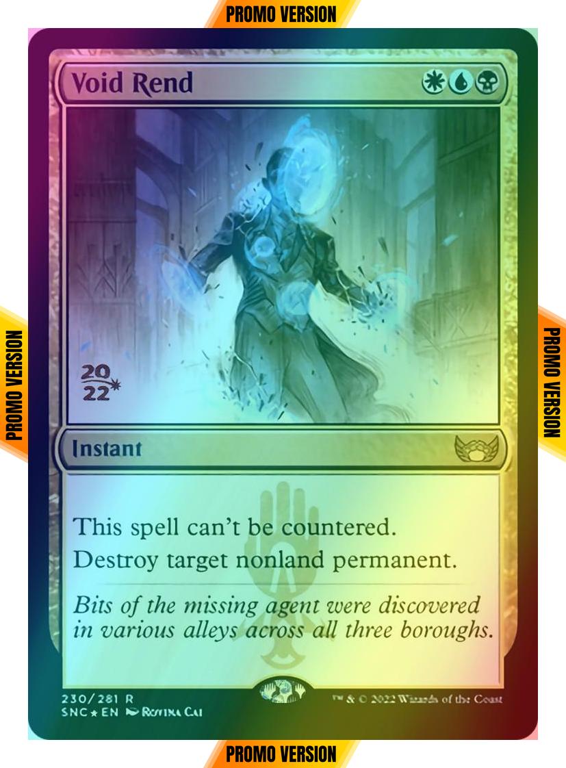 Void Rend [Prerelease] [230s] [Streets of New Capenna: Promos] [Foil]