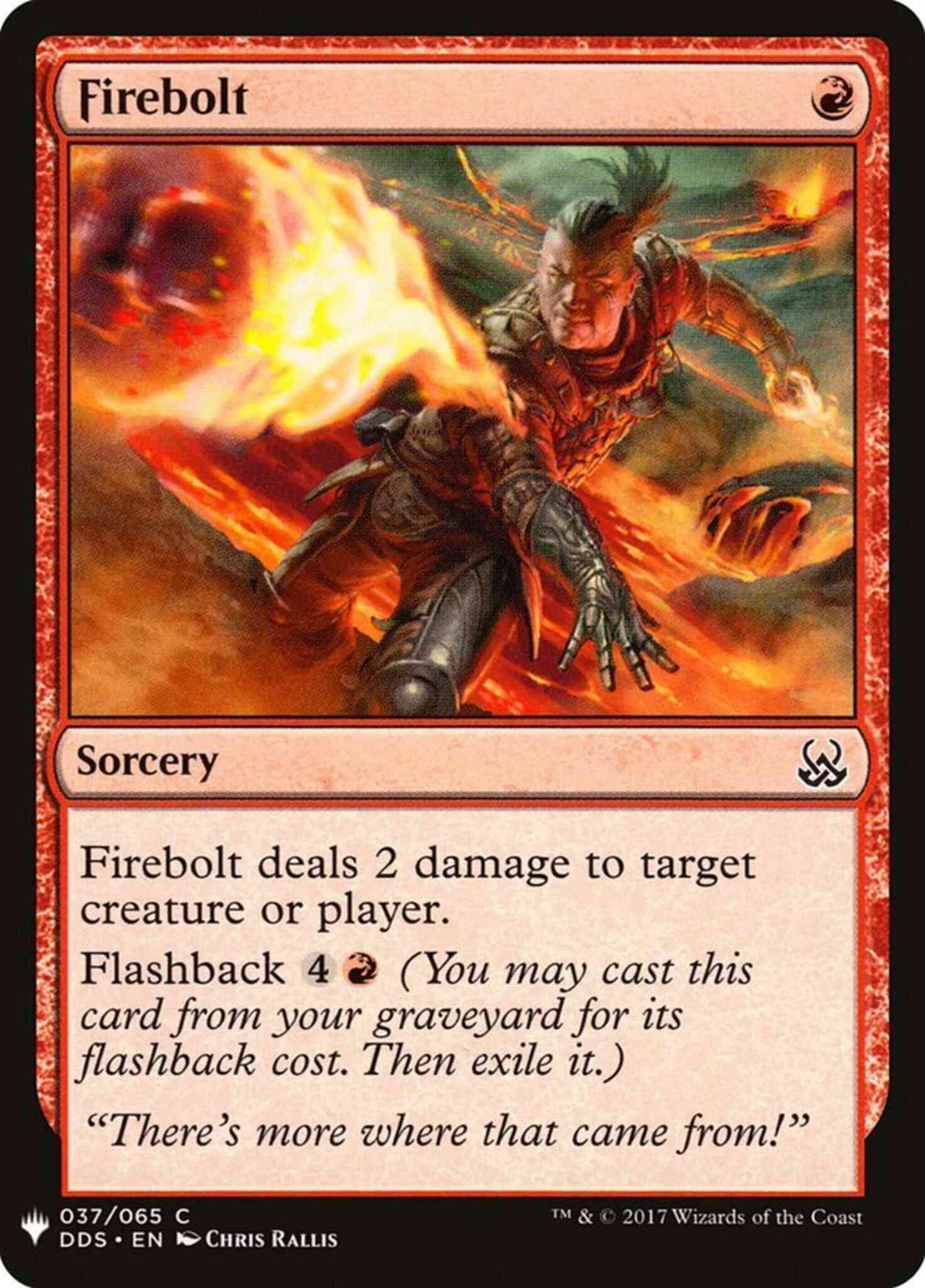 Firebolt [DDS-37] [The List] [Non-Foil]