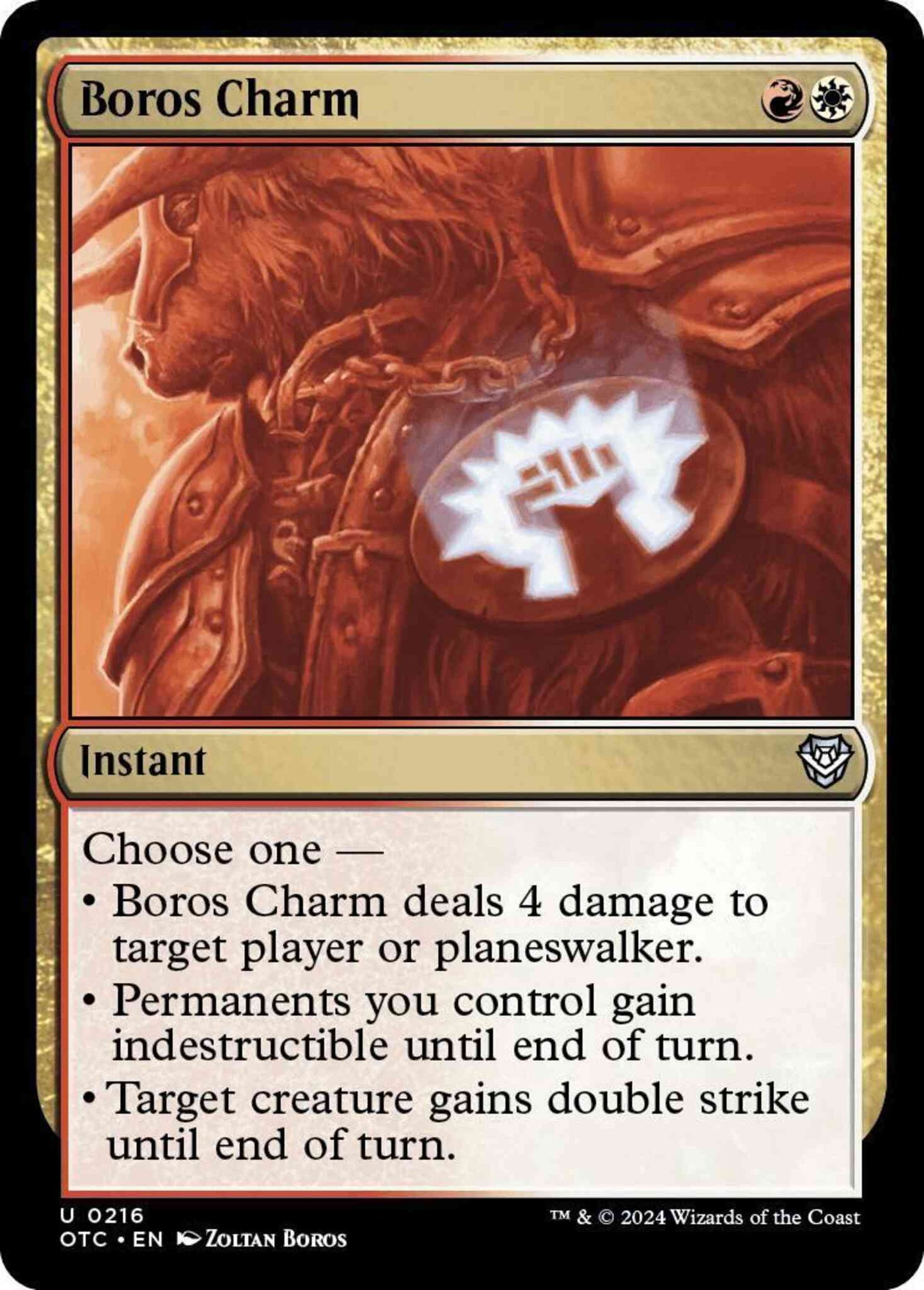 Boros Charm [216] [Outlaws of Thunder Junction: Commander] [Non-Foil]